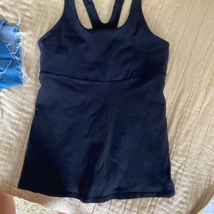 Black Lululemon Align Fabric Tank Top
